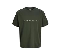 Jack & Jones Maglietta da Uomo con Logo Plus Size