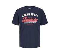 Jack & Jones Maglietta da Uomo con Logo, Sky Captain, L