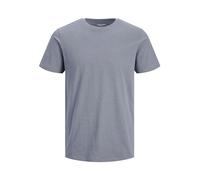 Jack & Jones Maglietta da Uomo con Scollo Rotondo in Tinta Unita