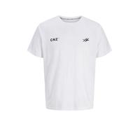 JACK & JONES T-Shirt Jcocnz Paris-Maglietta, Bianco, S Uomo