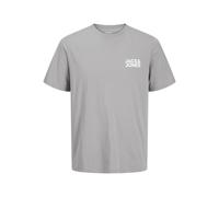 JACK & JONES Jjecorp Logo Tee SS O-Neck Noos, Ultimate Grey, S Uomo