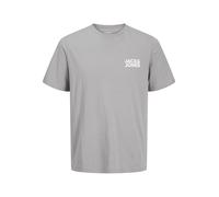 JACK & JONES Jjecorp Logo Tee SS O-Neck Noos, Ultimate Grey, XXL Uomo