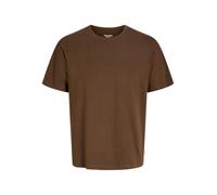 Jack & Jones Maglietta da Uomo Jjeorganic Basic Tee SS O-Neck Noos, Cacao, M