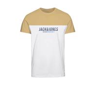 JACK & JONES Maglietta 'Dan Blocking' marino / blu reale / miele / bianco Uomo - Abbigliamento - Maglie e T-shirt - T-shirt JACK & JONES L