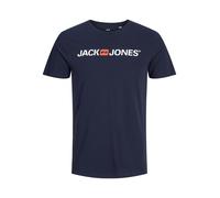 JACK & JONES Maglietta 'Essentials' blu scuro / arancione / bianco Uomo - Abbigliamento - Taglie comode - Maglie e T-shirt JACK & JONES M