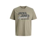 JACK & JONES Maglietta grigio / nero / bianco Uomo JACK & JONES XXL