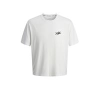 JACK & JONES Maglietta 'JCOCNZ BERLIN' nero / bianco Uomo JACK & JONES M