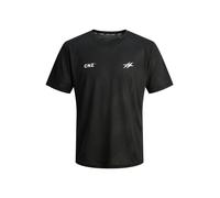 JACK & JONES Maglietta 'JCOCNZ PARIS' nero / bianco Uomo JACK & JONES S