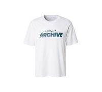 JACK & JONES Maglietta 'JJBRAT' canna / verde scuro / bianco Uomo JACK & JONES M