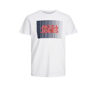 JACK & JONES Maglietta 'JJCorp' navy / rosso / bianco Uomo JACK & JONES M navy / rosso / bianco