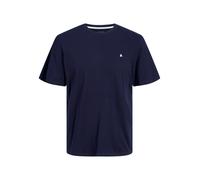 JACK & JONES JJEPAULOS TEE SS CREW NECK NOOS, T-Shirt Uomo, Blu (Navy Blazer), XS
