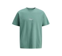 JACK & JONES Maglietta 'JJESoho' canna / bianco Uomo JACK & JONES XL