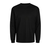 JACK & JONES Jjeurban Edge Tee LS O-Neck Noos Maglietta a Maniche Lunghe, Nero, M Uomo