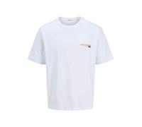 JACK & JONES Maglietta 'JORAcapulco' verde / rosa chiaro / rosso fuoco / bianco Uomo JACK & JONES XXL verde / rosa chiaro / rosso fuoco / bianco
