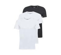 JACK & JONES Maglietta nero / bianco Uomo JACK & JONES S