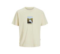 Jack & Jones Maglietta Per Uomini (JORSPLIT GRAPHIC FRONT) In 3 Colori, 4XL-7XL