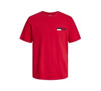 JACK & JONES Maglietta rosso / nero / bianco Uomo JACK & JONES M rosso / nero / bianco