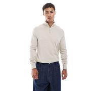 Jack & Jones Emil Half Zip Sweater Beige S Uomo