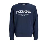 JACK & JONES Maglione con Stampa Devin Daytona da Uomo (Plus Size)