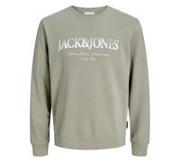 JACK & JONES Maglione con Stampa Devin Daytona da Uomo (Plus Size)