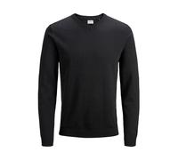 Jack & Jones - Maglione in Cotone Nero con Scollo a V - - Knitwear - Uomo - Nero - L