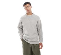 Jack & Jones - Maglione oversize soffice grigio chiaro M