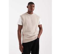 Jack & Jones - Maglione senza maniche soffice beige-Neutro S