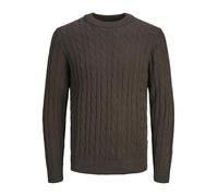 JACK & JONES Jjeross Knit Crew Neck SN Maglione Lavorato a Maglia, Pacciamatura, S Uomo
