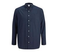 Jack & Jones Male Camicia per Il Tempo Libero Plus Size Slim Fit, Blazer Blu Navy/Blu, XXXXXXXXL