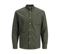 Jack & Jones Oxford Long Sleeve Shirt Verde S Uomo
