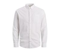 Jack & Jones Oxford Long Sleeve Shirt Bianco M Uomo