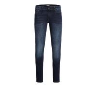 Jack & Jones Uomo Jeans skinny originali 004 di Liam, Blu