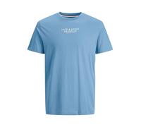 JACK & JONES Male Logo T-Shirt Jprbluarchie SS Tee Crew Neck Noos, Oceanview, S Uomo