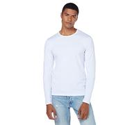 Jack & Jones Essentials - Maglietta a maniche lunghe bianca-Bianco XS