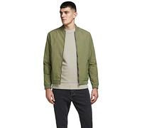 JACK & JONES NOS Uomo Jjerush Bomber Noos Giacca Not Applicable, Verde Scuro, XXL