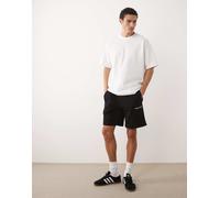 Jack & Jones - Originals - Pantaloncini della tuta neri con logo-Nero S