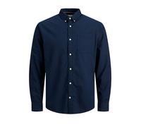 Jack & Jones Oxford Shirt - Camicia Slim Blu - Taglia S Abbigliamento Uomo