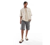 Jack & Jones - Pantaloncini cargo larghi grigi-Grigio S