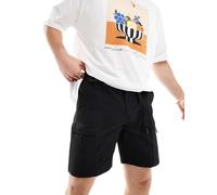 JACK & JONES Jpstjaiden Jjknight Cargo Short SN Pantaloncini, Nero, L Uomo