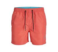 JACK & JONES Pantaloncini da bagno da uomo Fiji Solid