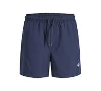 JACK & JONES Pantaloncini da bagno 'JPSTMAUI TROPIC' blu scuro Uomo JACK & JONES L