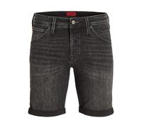 JACK & JONES Pantaloncini da Uomo, Black Denim/Confezione: al 317, L