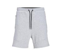JACK & JONES Pantaloncini da Uomo con Taglio Normale, Chiaro Grigio Melange, L