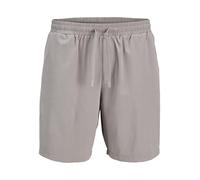 JACK & JONES Pantaloncini da Uomo Jcocnz Noos, Flanella Grigia, L