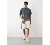 Jack & Jones - Pantaloncini di jeans bianchi-Bianco 2XL