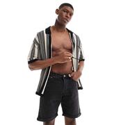 Jack & Jones Rick Original Am 360 Az Denim Shorts Nero S Uomo