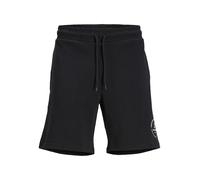 Jack & Jones Pantaloncini in felpa Comfort Fit Black da Uomo 40 IT Nero