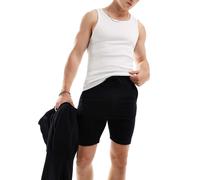 Jack & Jones - Pantaloncini neri in jersey-Nero L