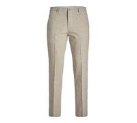 JACK & JONES Pantalone Taglio Classico, Passanti per Cintura e Tasche a Filo.