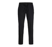 Jack&Jones pantalone uomo misto lino nero